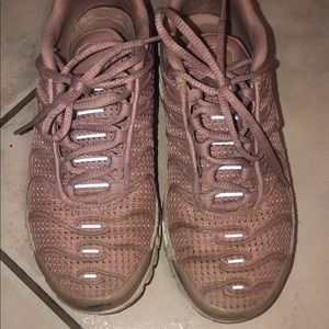 Nike Air Max Plus TN Particle Pink Running Shoes 605112-603 Women's Size 6.6